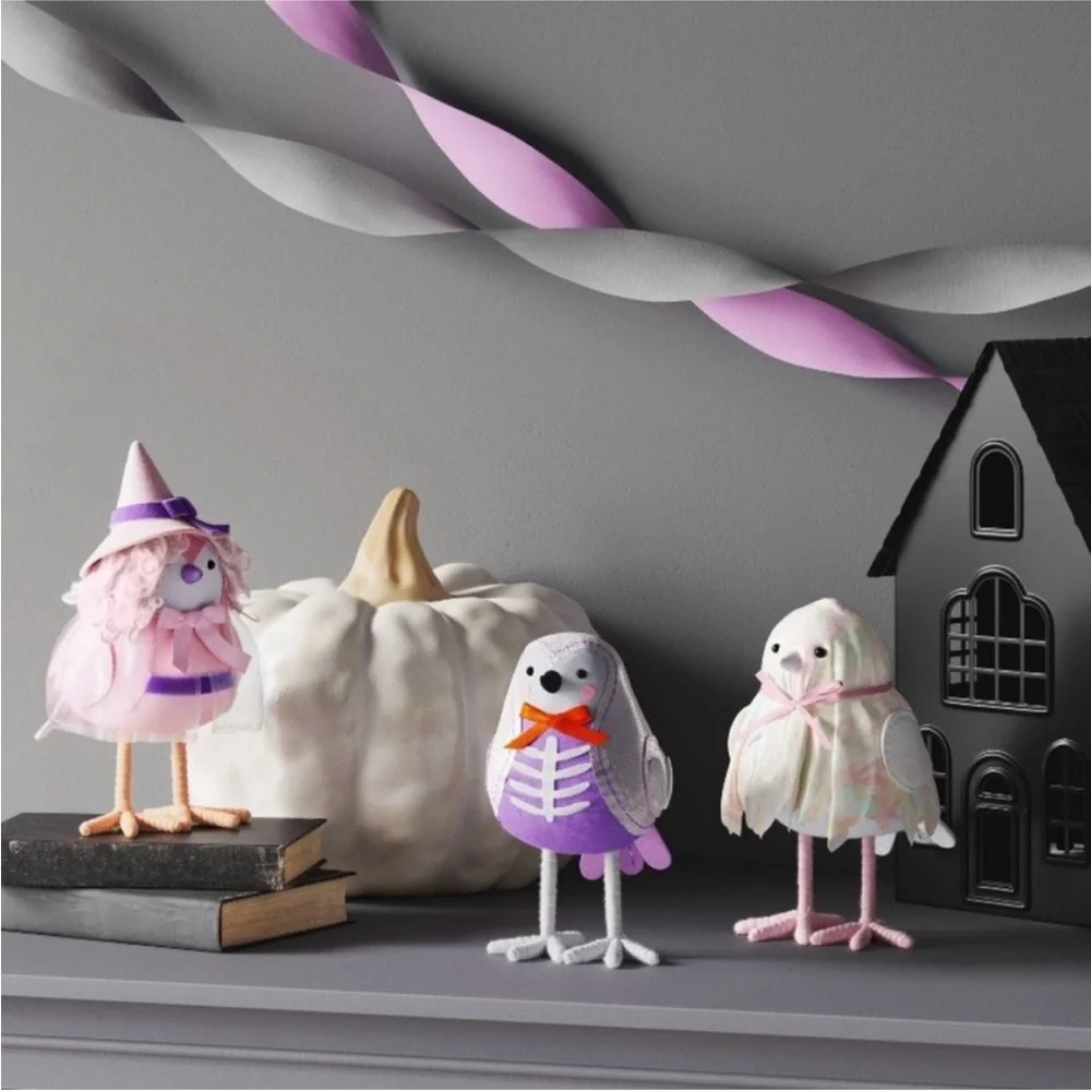 Target Hyde & EEK! Halloween WICKED Pink Glinda the Good Witch Bird